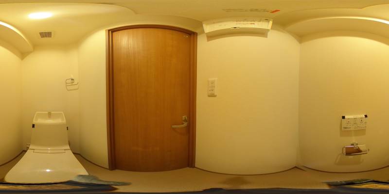 パノラマ画像トイレ