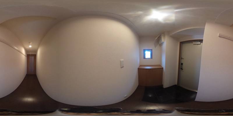 パノラマ画像玄関