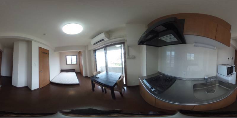 パノラマ画像キッチン