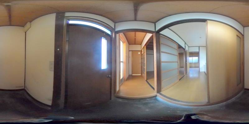 パノラマ画像玄関