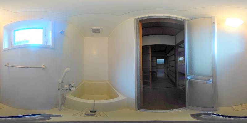 パノラマ画像バスルーム