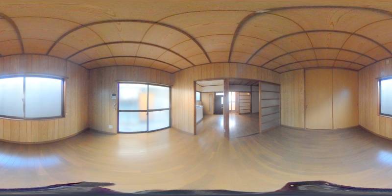 パノラマ画像リビング