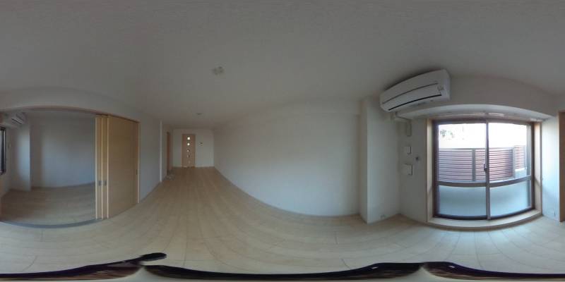 パノラマ画像洋室