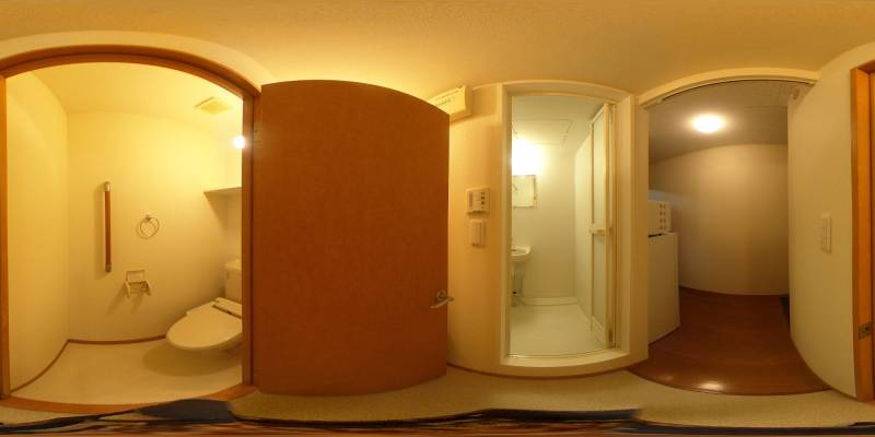 パノラマ画像トイレ