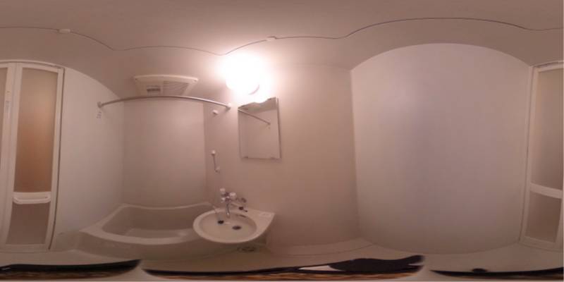 パノラマ画像バスルーム