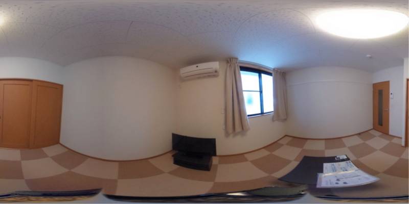 パノラマ画像洋室