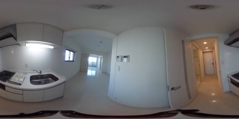 パノラマ画像キッチン