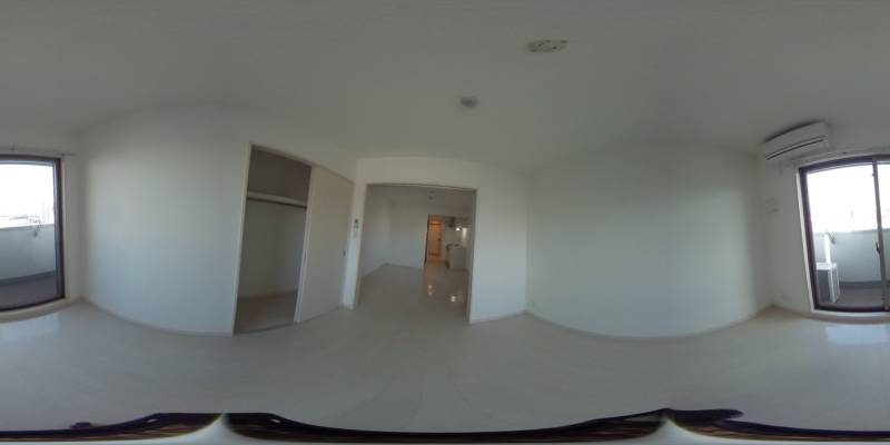 パノラマ画像洋室