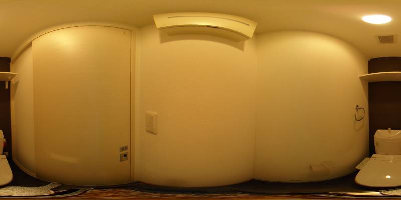 パノラマ画像トイレ