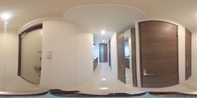 パノラマ画像玄関