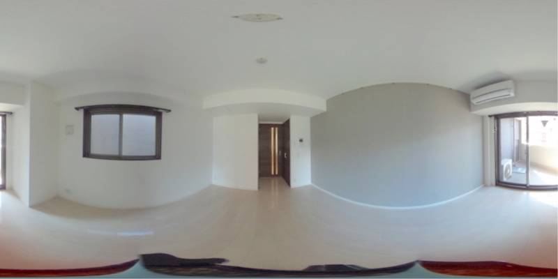 パノラマ画像洋室