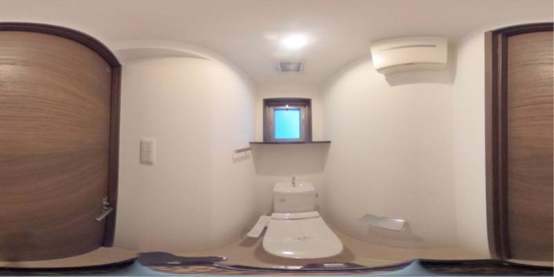 パノラマ画像トイレ