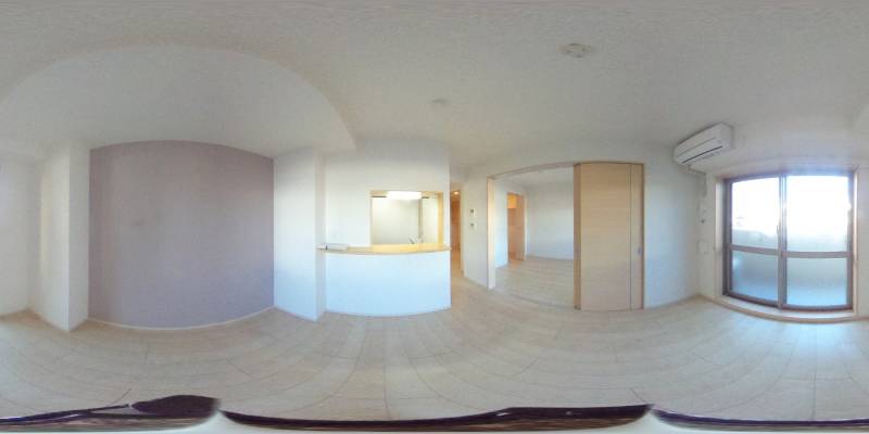 パノラマ画像リビング