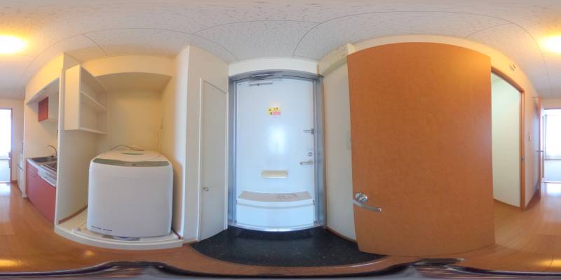 パノラマ画像玄関