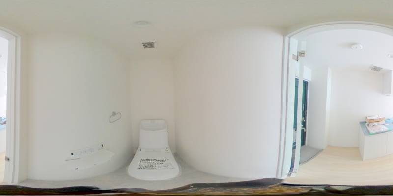 パノラマ画像トイレ