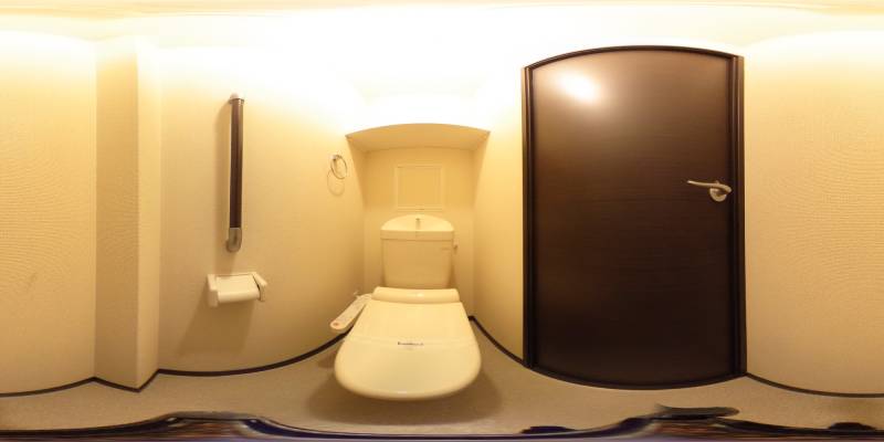 パノラマ画像トイレ