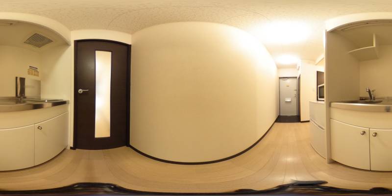 パノラマ画像キッチン