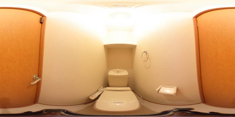 パノラマ画像トイレ