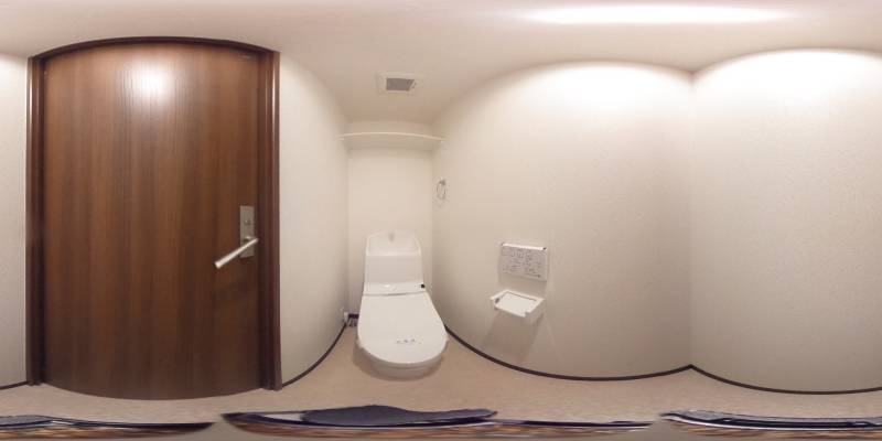 パノラマ画像トイレ