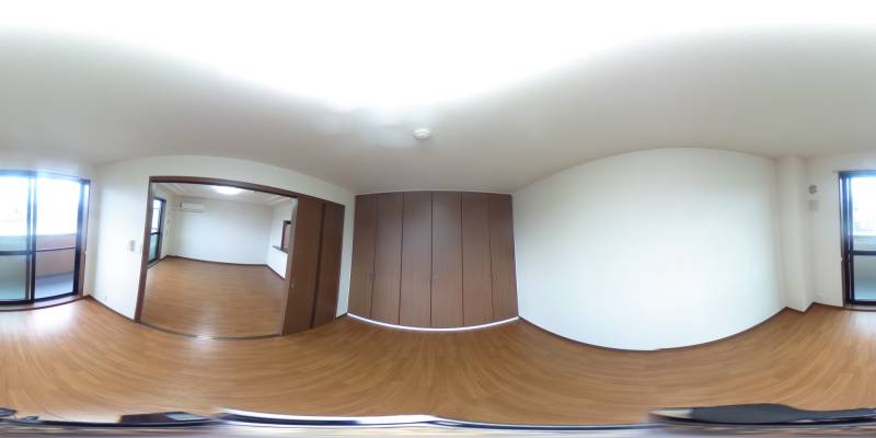 パノラマ画像洋室