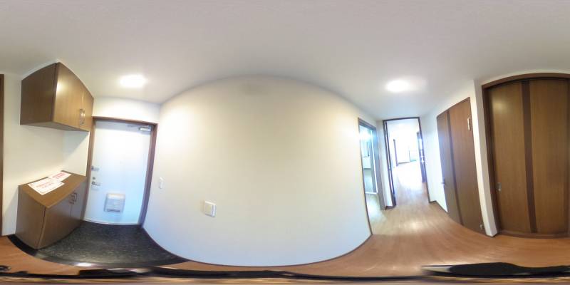 パノラマ画像玄関