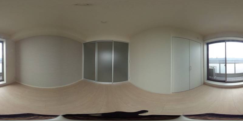 パノラマ画像洋室