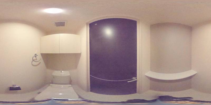 パノラマ画像トイレ