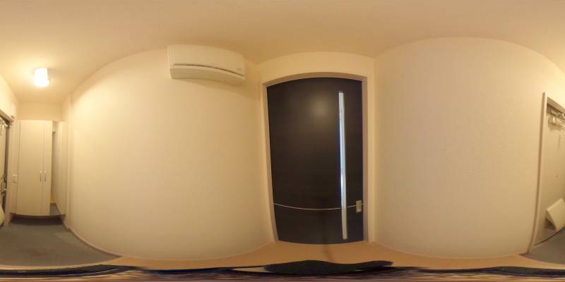 パノラマ画像玄関