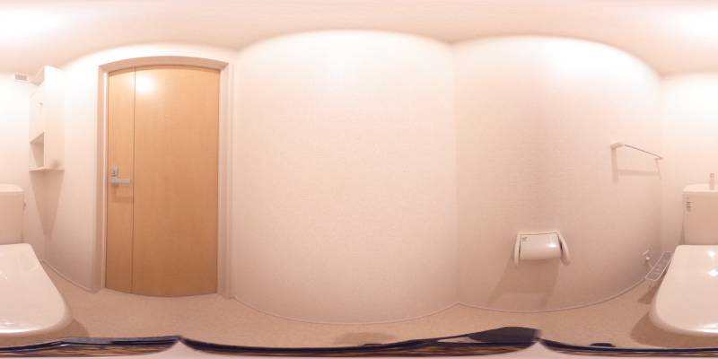 パノラマ画像トイレ