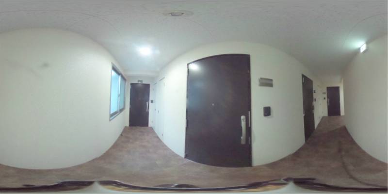 パノラマ画像玄関