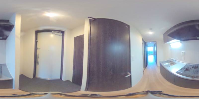 パノラマ画像玄関