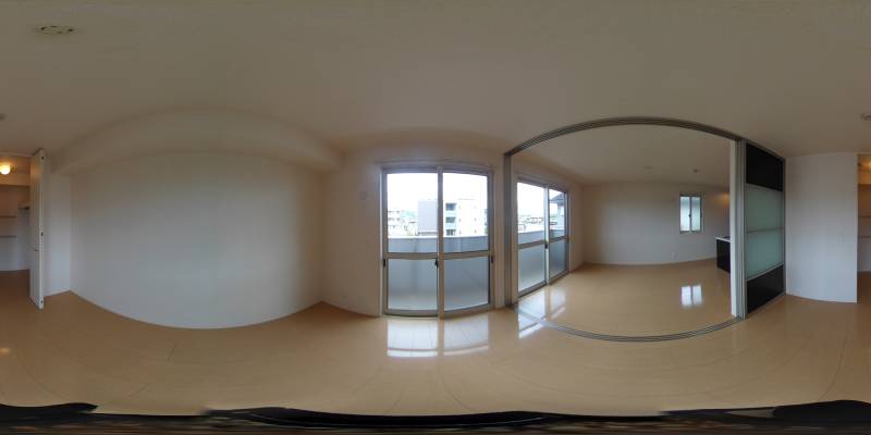 パノラマ画像洋室