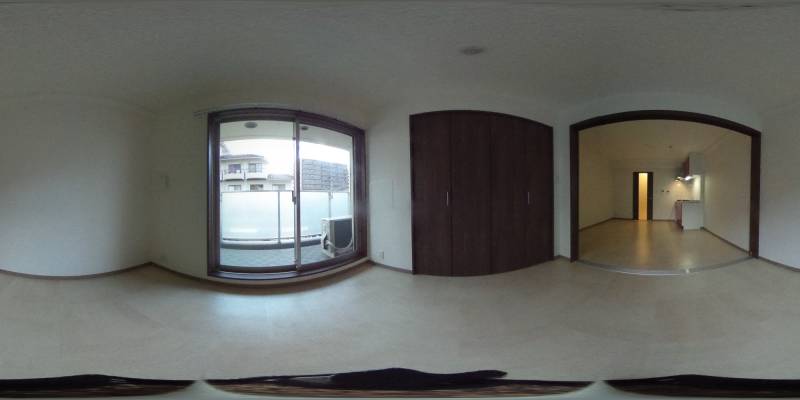 パノラマ画像洋室