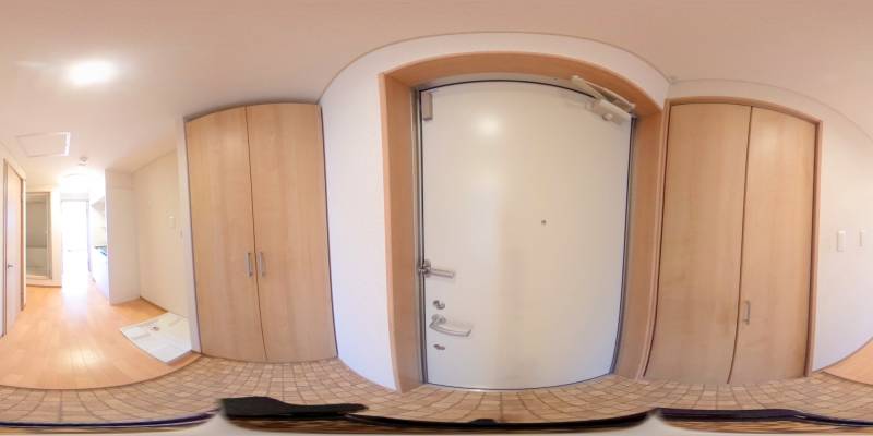 パノラマ画像玄関