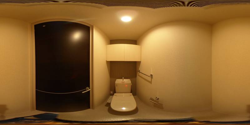 パノラマ画像トイレ