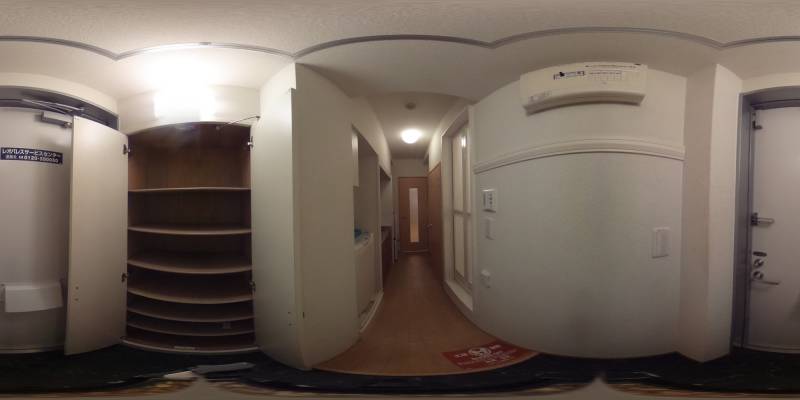 パノラマ画像玄関