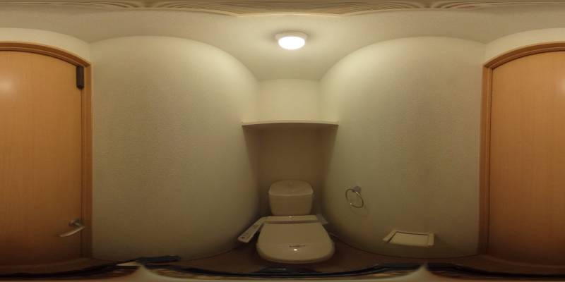 パノラマ画像トイレ