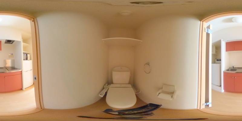 パノラマ画像トイレ