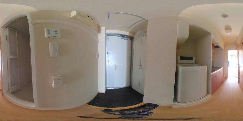 パノラマ画像玄関