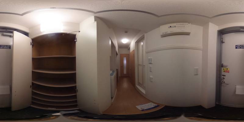 パノラマ画像玄関