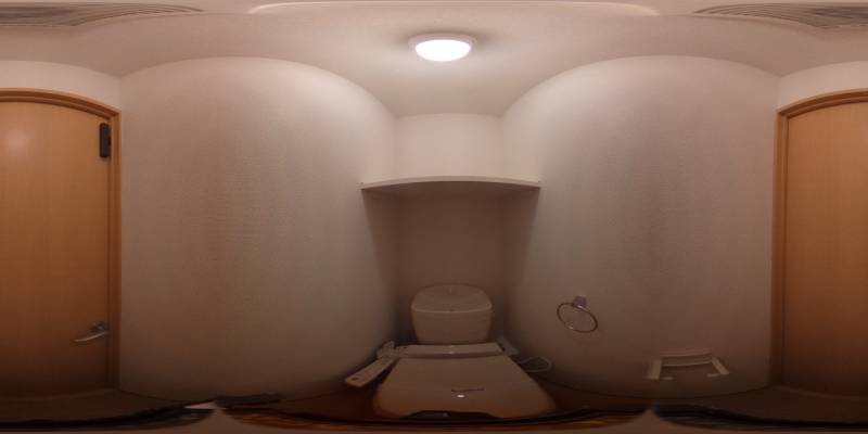 パノラマ画像トイレ