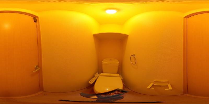 パノラマ画像トイレ