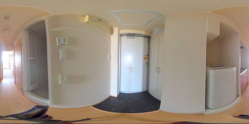 パノラマ画像玄関