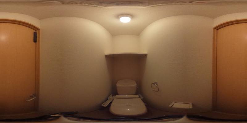 パノラマ画像トイレ