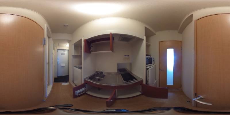 パノラマ画像キッチン