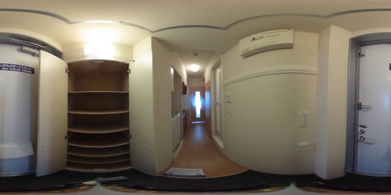 パノラマ画像玄関