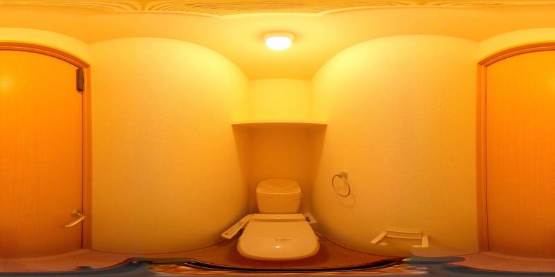 パノラマ画像トイレ