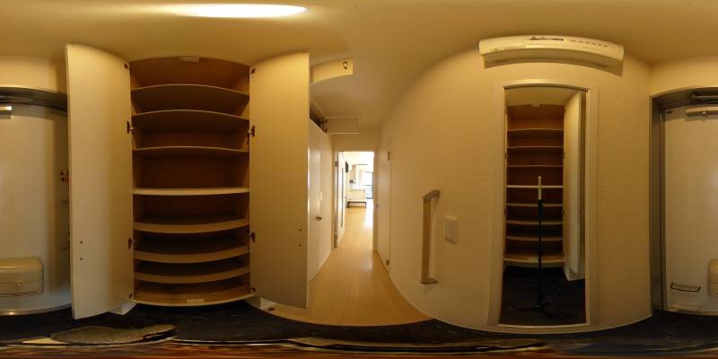 パノラマ画像玄関