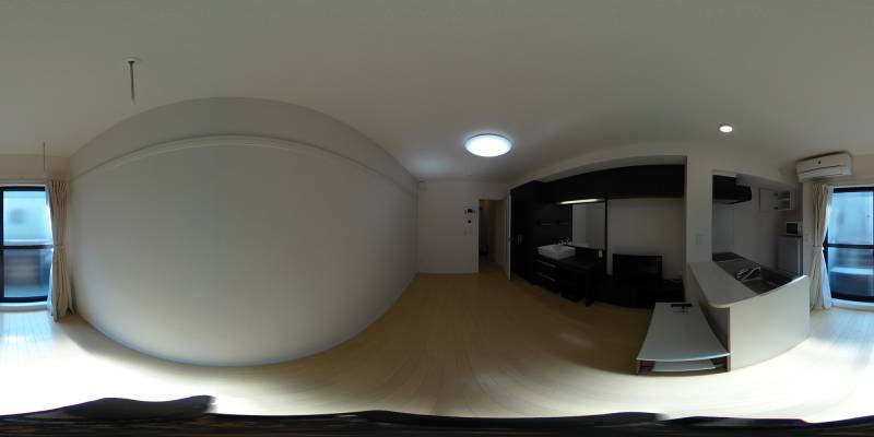 パノラマ画像洋室