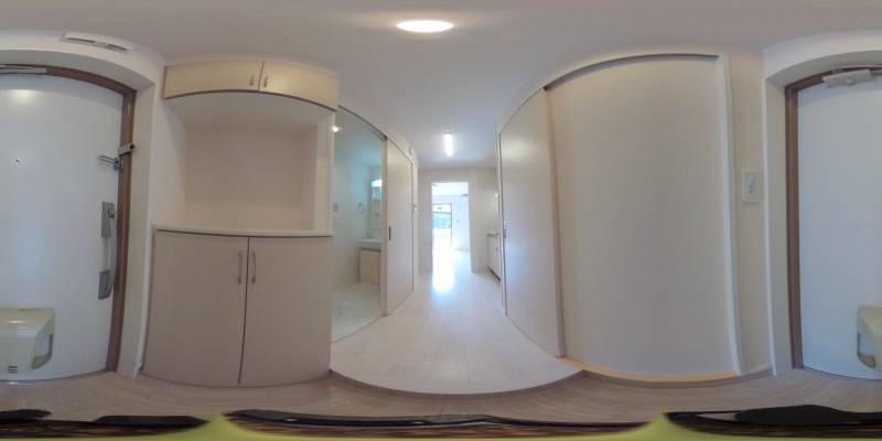 パノラマ画像玄関